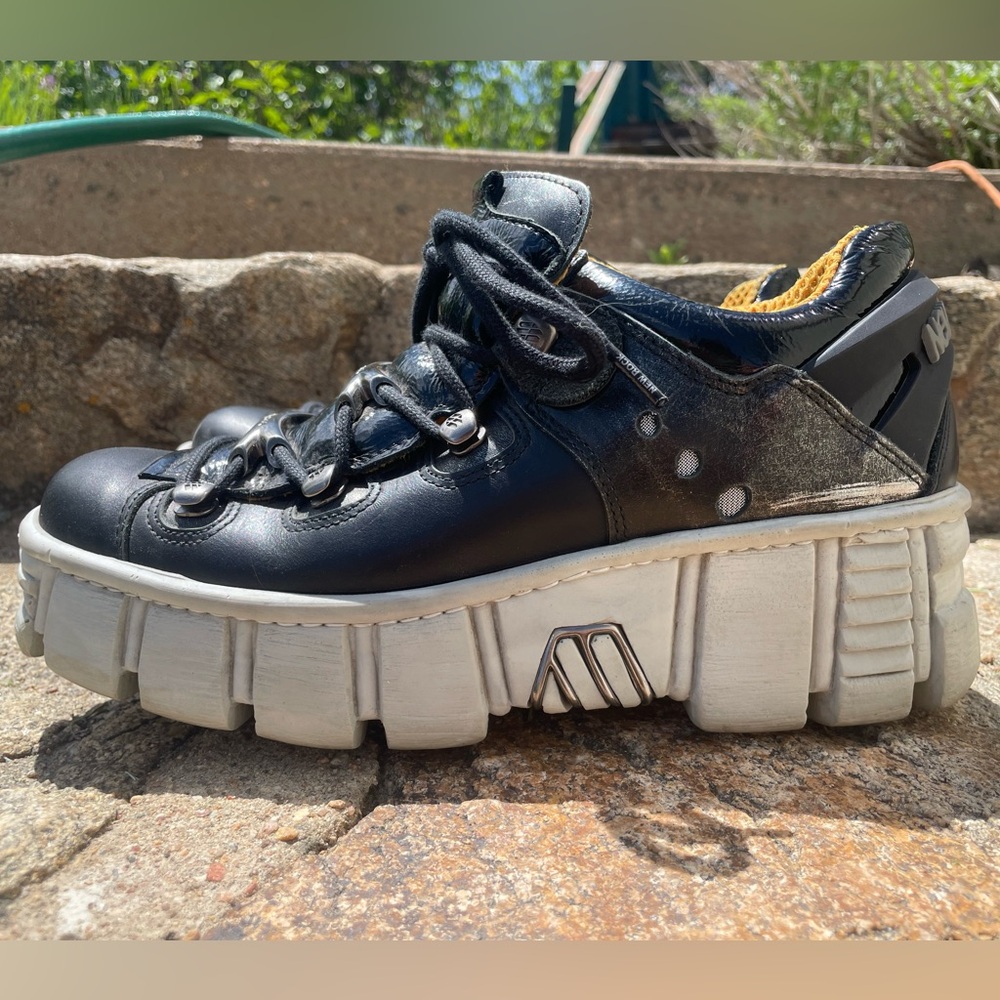 NEW ROCK Ankle Boots, Platform Sneaker Boots Size 41 EU